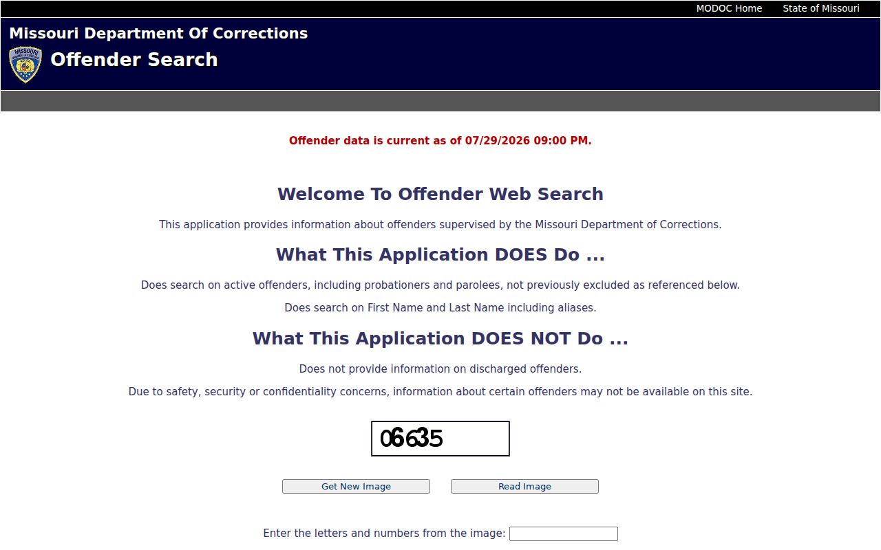New Madrid County criminal records Missouri Offender Search